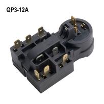 Kompresoriaus perkrovos saugiklis QP3-12A Paleidimo relė Užtikrinkite tinkamą veikimą 2PCS