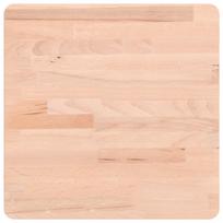 vidaXL Table Top 40 x 40 x 1.5 cm Square Solid Beech Wood