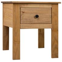 vidaXL Nightstand 46 x 40 x 57 cm Pine Wood Panama