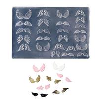 Professional Nails Art Molds Wing Shape Small Accessories Mold Nails Decorative Molds for Salon Manicure Decorations 1