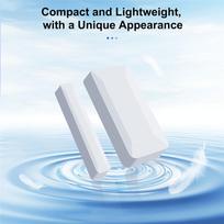 A34R Tuya Zigbee Door Sensor Window Sensor Wireless Smart Door Sensor Alarm Support Home Security&Automation balta