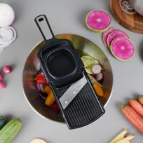 Adjustable Mandoline Vegetable Slicer with Stainless Steel Blades Kitchen Cutter for Fruit and Vegetable Chopping juoda
