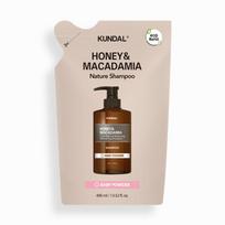 KUNDAL Honey & Macadamia Nature Shampoo Baby Powder Repill 400ml 1 PCS