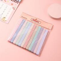 12pcs Square Highlighter Markers Painting Tools for Journaling School Office Supplies for Students Artists and Stationery Lovers