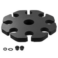 8-Slot Mic Stand Mount Professional Condenser Mic Shock Mount Holder Multi Microphone Rack Organizer for Recording Streaming juoda