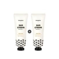 Mongdies Antrosios kartos kasdienis švelnus apsauginis kremas nuo saulės SPF30 PA+++ 60 ml - 2 vnt. pakuotė