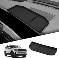 for Hyundai Santa Fe 2025 2025 Car Hidden Screen Behind Storage Box Tray Organizer Automotive Interior Accessories Black