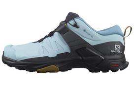 SALOMON X Ultra 4 Mountaineering & Hiking Shoes Women's Low Top Blue/Black 414529 38⅔
