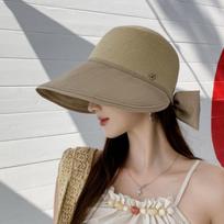 Vintažinė reguliuojama unisex kepurė lauko žygiams ir alpinizmui Adjustable chaki