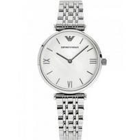 Emporio Armani AR1682 Gianni T-Bar Ladies Watch 32mm sidabras