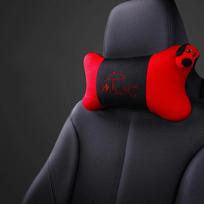 Universal Plush Car Neck Pillow Headrest Relief Neck Pressure Head Masssge Washable Cute Headrest Car Interior Supplies B RD