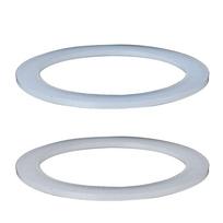 Sealing Ring Moka Pot Kits Soft Silicone Material White 6.2cm