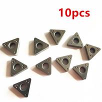10Pcs Negative Rake Carbide Brake Lathe Bit Kit Set Fit For CB6914-10 / CB691410