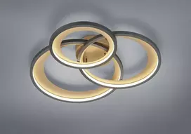 Lubinis šviestuvas Lubinis LED šviestuvas TRIO GRANADA, 36W, max4300lm,3000K, trijų pakopų šviesos reguliavimas,71x63cm