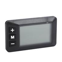 Elektrinio dviračio LCD ekrano skydelis su G51 6P vandeniui atspariu jungtimi Greičio ir baterijos lygio rodymas paspirtukui, dviračiui