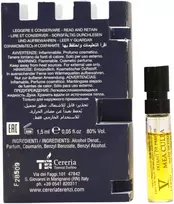 V Canto, Mea Culpa, Extrait De Parfum, Unisex, 1.5 ml *Vial