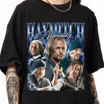 Haymitch Abernathy Bootleg Vintage Unisex T-Shirt, Retro 90's Haymitch Abernathy Homage Unisex T-Shirt S