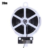 20/50/100m Garden Cable Ties Plant Twist Ties Flower Plant Support Strap Tie Plant Bundle Iron Wire Plant Climbing Lines