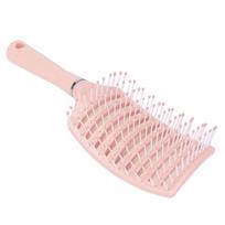 Anti-Hair Loss Detangling Hair Brush Large Scalp Massage Comb Vented Paddle Hair Brush  For Women rožinė