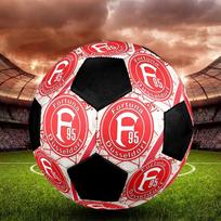 1PC F95 size 5 soccer ball PrahaIndoor Soccer Ball Colorful All Ages Machine Stitched PVC Competition Ready Durable High-Bounce
