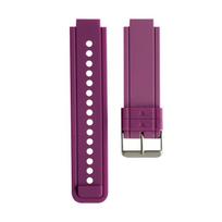 Garmin Vivoactive Acetate Watch Strap Silicone Sport Band With Easy Fit For Exercise And Daily Use violetinė