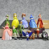 Adorable 12pcs Sofia The First Princess Sophia Cake Decorations For Special Occasions 12pcs