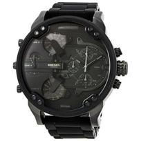 DIESEL Men's Mr. Daddy DZ7396 Black Stainless-Steel Quartz Fashion Watch GJE2A