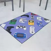 Vaikiškas kilimas "Gamer", 120x80 cm