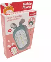 Muzikinis ir edukacinis žaislinis telefonas vaikams
