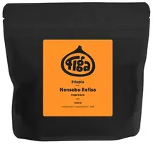 Figa Coffee „Story Coffee Roasters“ kavos pupelės „Figa Ethiopia Nensebo Refisa Espresso“, 250 g