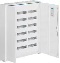 Virštinkinis modulinis skydas Hager FWB63 (216 mod., IP44, metalinis, 950x800x160)