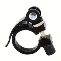 Bike Quick Release Seatpost Clamp, Aluminum Alloy Saddlepost Lock for Road Bikes, Multi-Color Options, Accessories, Secure Seatpost Clamp juoda