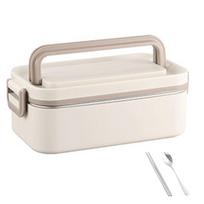 Lunch Box Leakproof Food Box 304Stainless Steel Meal Prepping Box Food Storage Box Suitable for School and Office