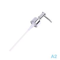 1Pc Metal Bathroom Liquid Soap Dispenser Toilet Hand Replacement Lotion Shampoo Pump With Plastic Jar Tube For Bathroom