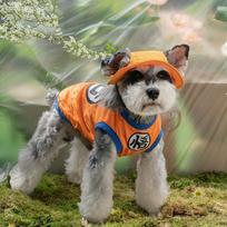 New Goku Pet Vest Cat Dog Summer Schnauzer Puppy Teddy Small Dog Bichon Cat Clothes Spring, Autumn, Summer XS