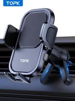 TOPK Universal Car Phone Holder Gravity Car Holder For Phone In Car Air Vent Clip Mount Smartphone Holder