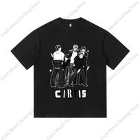 CORTIS Marškinėliai MARTIN JUHOON JAMES KEONHO SEONGHYEON Spausdinimas Medvilniniai trumpomis rankovėmis T-shirt Kpop Mada Gerbėjams Unisex Moteriški Laisvi Marškinėliai S