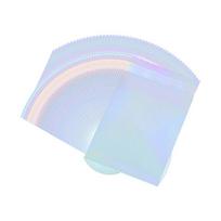 50pcs Sealed Poly Mailers Rainbow Foils Envelopes Self Adhesive Bags For Sturdy And Waterproof Gift Packaging