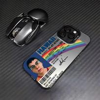 Juokingas M-McLovin ID F-Fogell telefono dėklas, skirtas iPhone 17 16 15 14 13 12 11 mini Pro Max X XR XSMAX 8 7 Air Plus, apsaugantis nuo kritimo, matinis galinis dangtelis iPhone 11