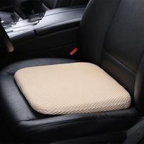 Car Booster Seat Cushion Heightening Height Boost Mat Breathable Portable Car Wedge Seat Pad Fatigue Relief Suitable For Cars 6cm smėlis