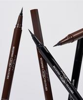 Waterproof Tattoo Pen Eyeliner / Smudge-proof Liquid Brush Pen Slim Liner / Sharp tail Deep Black
