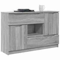 Sideboard Grey Sonoma 100 x 30 x 65.6 cm Particleboard