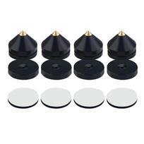 Speaker Isolation Feet Pads Speaker Spikes Stands Foot Pins Super Load-bearing with for 3M Self-adhesive Mats Spare Part 1 juoda