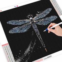 Deimantinis menas tapyba laumžirgis Kalnų krištolų nuotraukos 5D DIY Deimantinis siuvinėjimas Gyvūnų mozaika Išpardavimas Rankų darbo dovana Full Round （30x30CM） gray