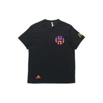 Adidas „Harden Sauce Tribute McDonalds“ bendro prekės ženklo marškinėliai trumpomis rankovėmis vyriški viršutiniai drabužiai, juodi GJ8580 S