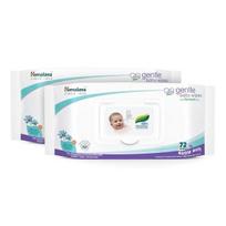 Himalaya švelnios kūdikių servetėlės 72+72 vnt. rinkinys white