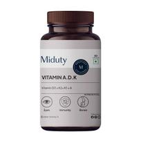 Vitaminai A, D ir K (30 dangtelių), Vitaminas A.D.K., Miduty