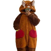 Meškėno chalatai suaugusiems Pižamos Animaciniai filmai pižamos meškėnas Kigurumi Helovinas Cosplay Kostiumai Miego kostiumai Gyvūnų miegui S