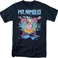 Rick and Morty Mr. Nimbus Design Unisex Adult T Shirt Collection S įvairiaspalvis