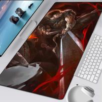 Guts Sword In Berserk Mouse Pad Rubber Mat Laptop Xxl Mousepad Notebook Gamer Computer Table Gaming Accessories 600x300x2mm